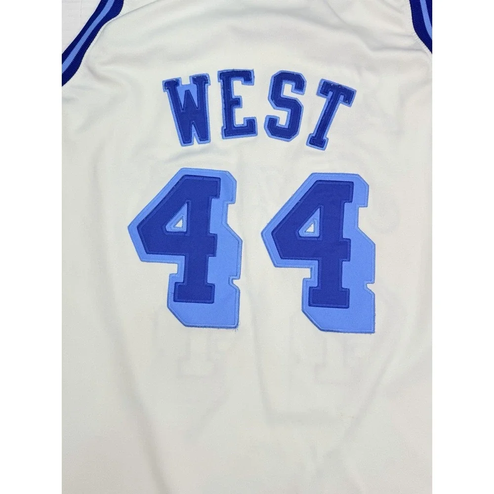 Mitchell & Ness Jerry West #44 Lakers 1961-62 Hardwood Classics Jersey 58 3XL